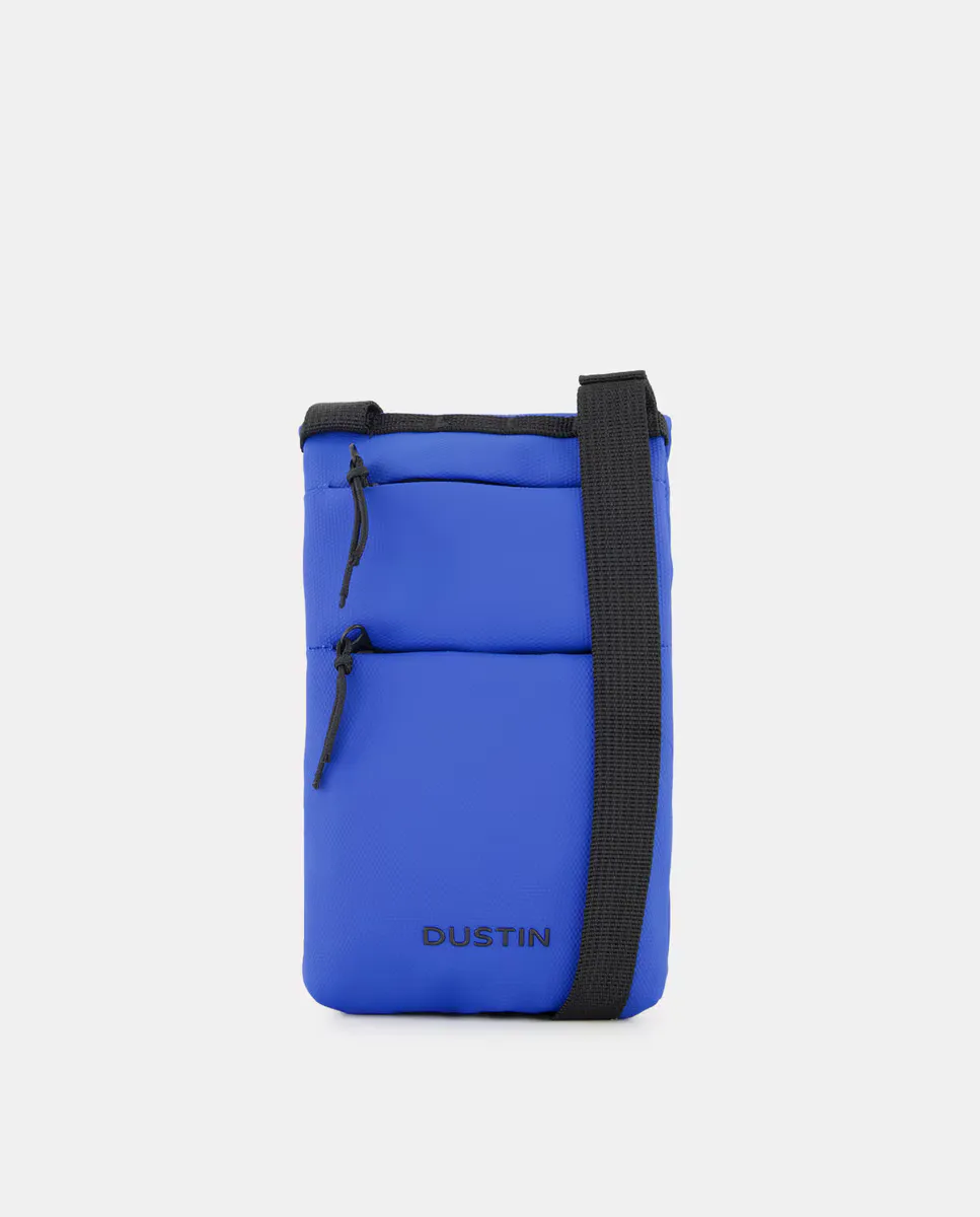 Маленькая прорезиненная мужская сумка через плечо Dustin, голубой
Маленькая прорезиненная мужская сумка через плечо Dustin, голубой