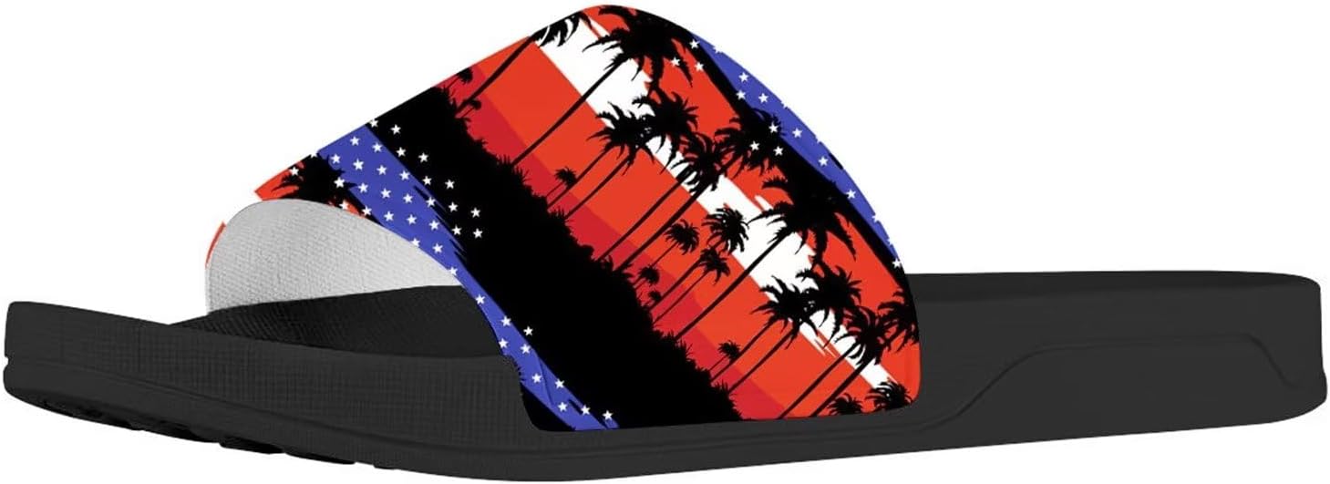 Сланцы с принтом американского флага и лапы собаки Forchrinse для женщин и мужчин, легкие летние пляжные спортивные шлепки, American Flag Palm Beach
Сланцы с принтом американского флага и лапы собаки Forchrinse для женщин и мужчин, легкие летние пляжные спортивные шлепки, American Flag Palm Beach
