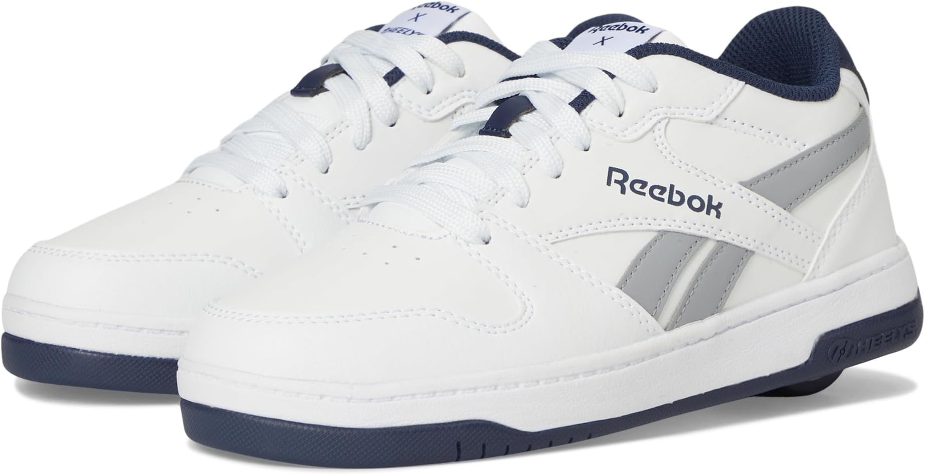 Кроссовки Heelys Reebok BB4500 Low, White/Grey/Navy
Кроссовки Heelys Reebok BB4500 Low, White/Grey/Navy