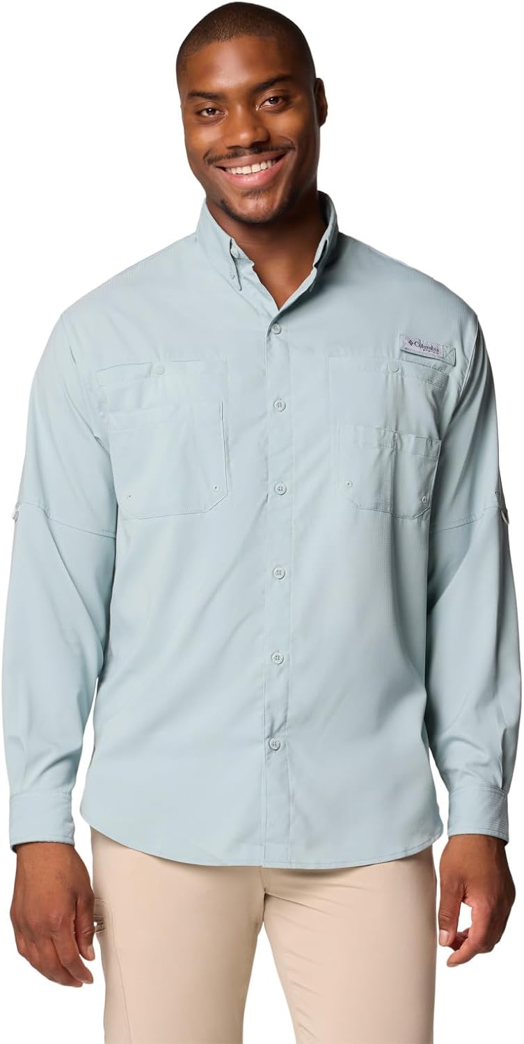 Columbia мужская рубашка PFG Tamiami II с длинным рукавом, Crushed Blue
Columbia мужская рубашка PFG Tamiami II с длинным рукавом, Crushed Blue