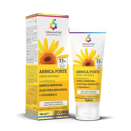 OPTIMA NATURALS Srl Крем Colours Of Life Arnica Forte 33% 100 мл
OPTIMA NATURALS Srl Крем Colours Of Life Arnica Forte 33% 100 мл