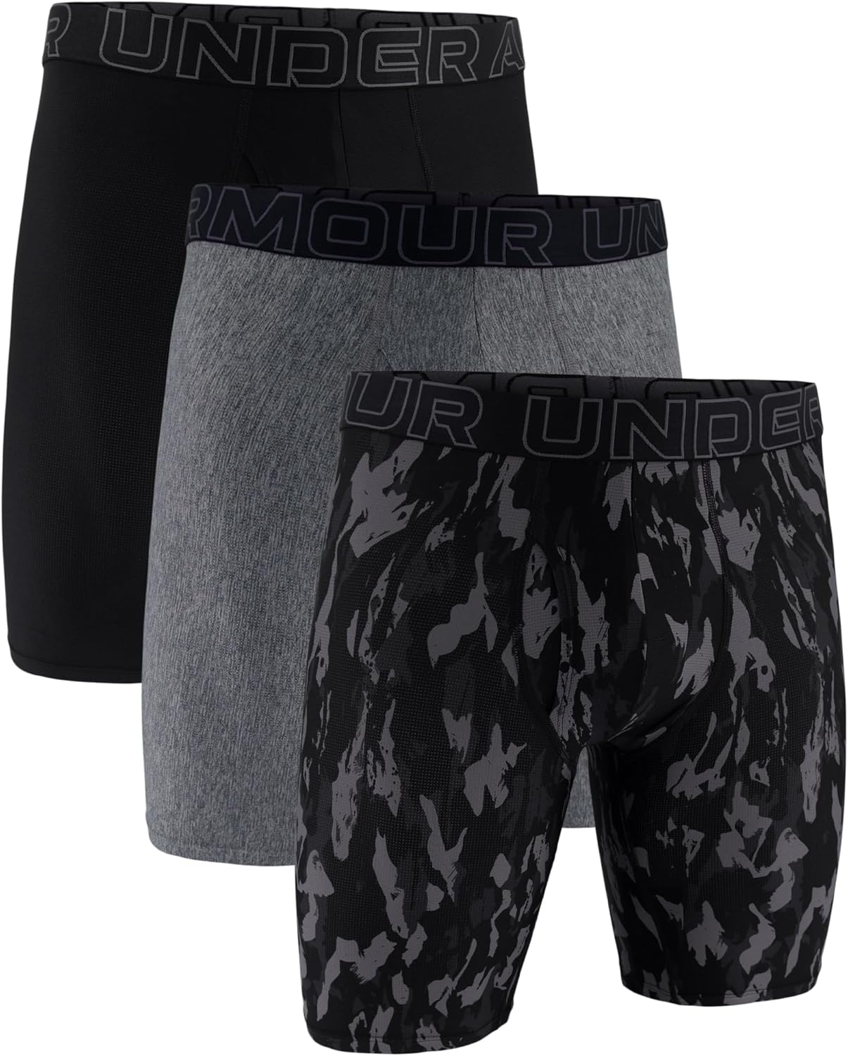 Мужские трусы Under Armour Tech Mesh 9", Castlerock Print - Core 3 Pack
Мужские трусы Under Armour Tech Mesh 9", Castlerock Print - Core 3 Pack