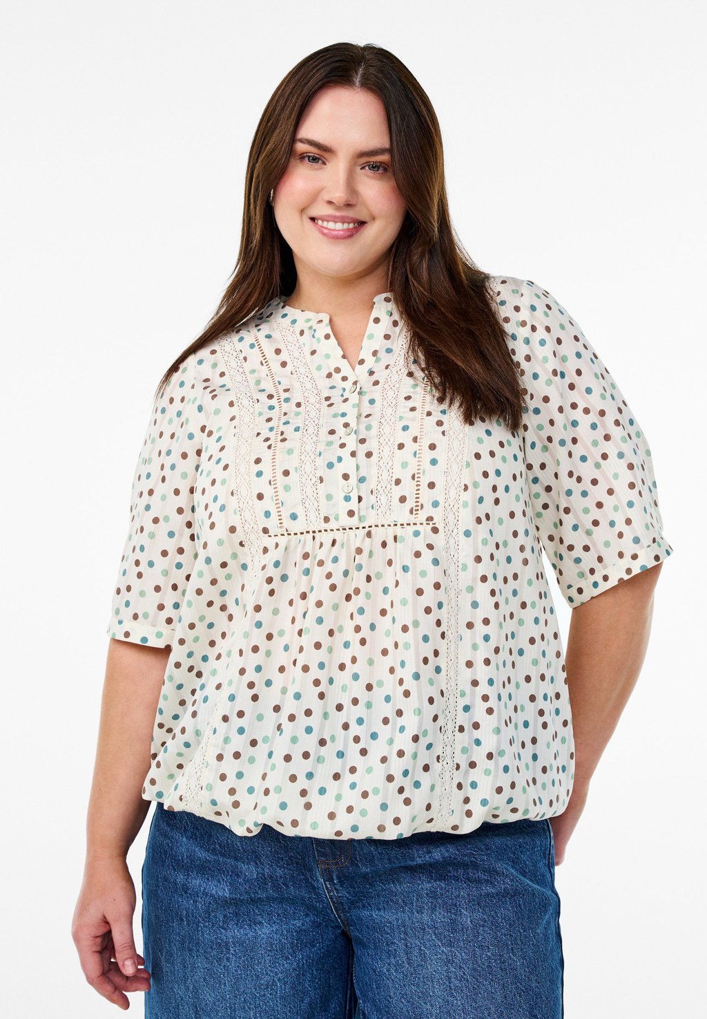 Блуза Zizzi, кремовый
Блуза Zizzi, кремовый