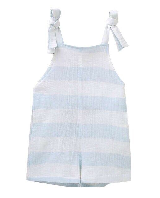 Короткий комбинезон для девочки из бамбука с полосатым принтом Dadati, светло-синий
Короткий комбинезон для девочки из бамбука с полосатым принтом Dadati, светло-синий
