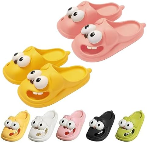 Тапочки Hohny Tongue Kiss, милые забавные 3D-тапочки с большими глазами в виде собачки, забавная мультяшная упаковка, тапочки Eva Head, желтый/розовый
Тапочки Hohny Tongue Kiss, милые забавные 3D-тапочки с большими глазами в виде собачки, забавная мультяшная упаковка, тапочки Eva Head, желтый/розовый
