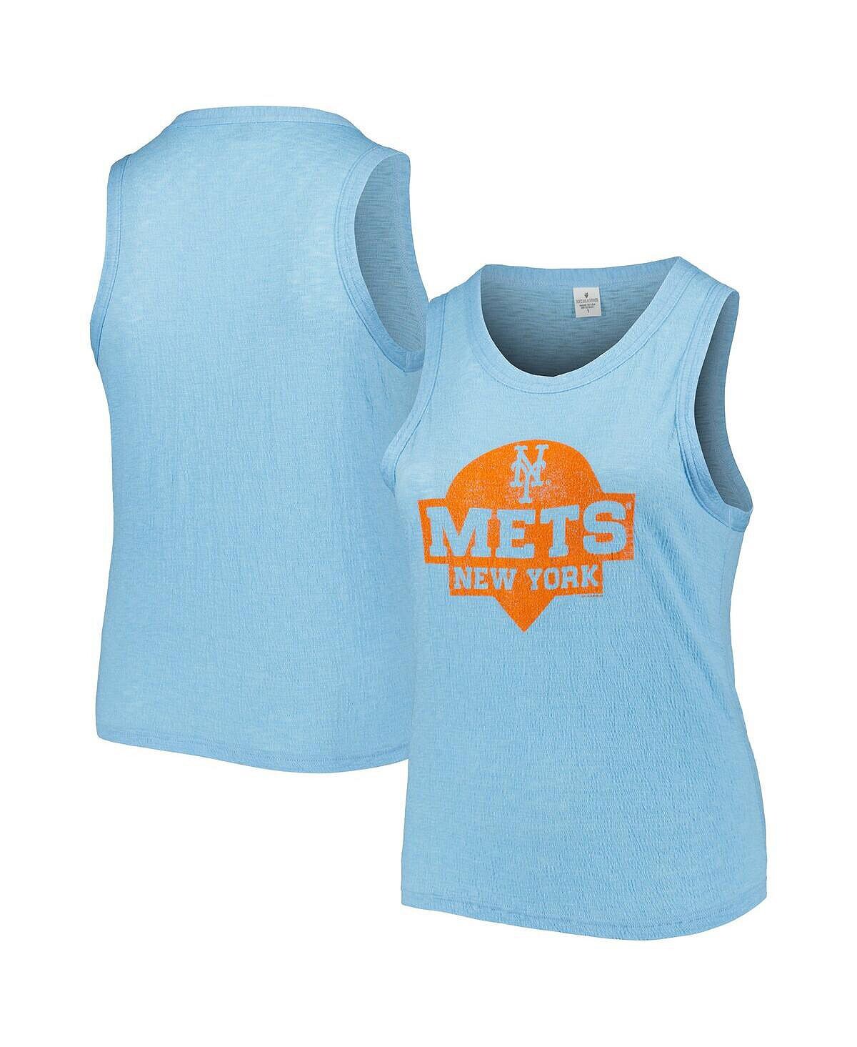 Женская голубая майка New York Mets Tri-Blend больших размеров с высоким воротником Soft As A Grape
Женская голубая майка New York Mets Tri-Blend больших размеров с высоким воротником Soft As A Grape