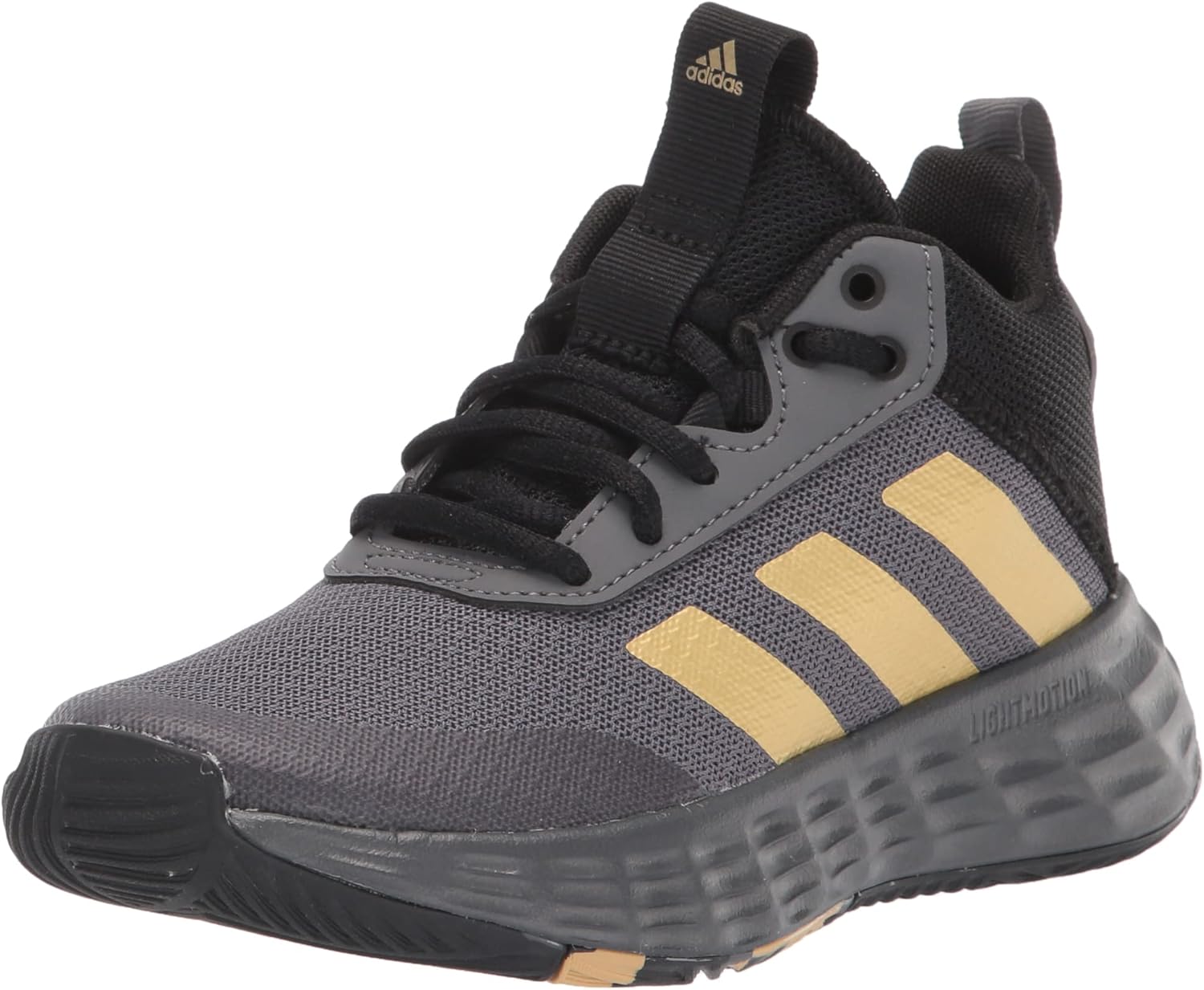 Кроссовки для баскетбола Adidas Unisex-Child Own the Game 2.0, серый/золотой/черный
Кроссовки для баскетбола Adidas Unisex-Child Own the Game 2.0, серый/золотой/черный
