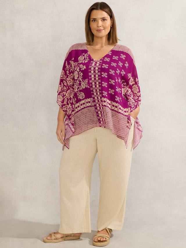 Топ с принтом банданы Curve Live Unlimited, Magenta
Топ с принтом банданы Curve Live Unlimited, Magenta