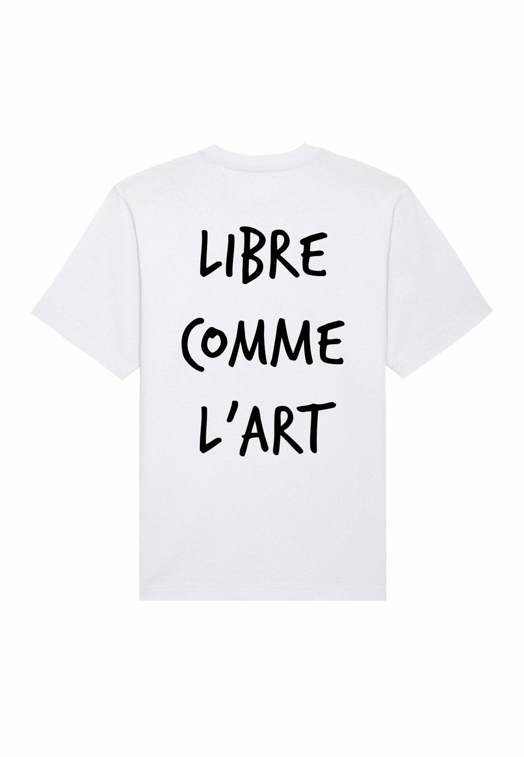 Футболка с принтом LIBRE COMME LART BACK PRINT HEAVYWEIGHT Mira Paris, белый 
Футболка с принтом LIBRE COMME LART BACK PRINT HEAVYWEIGHT Mira Paris, белый