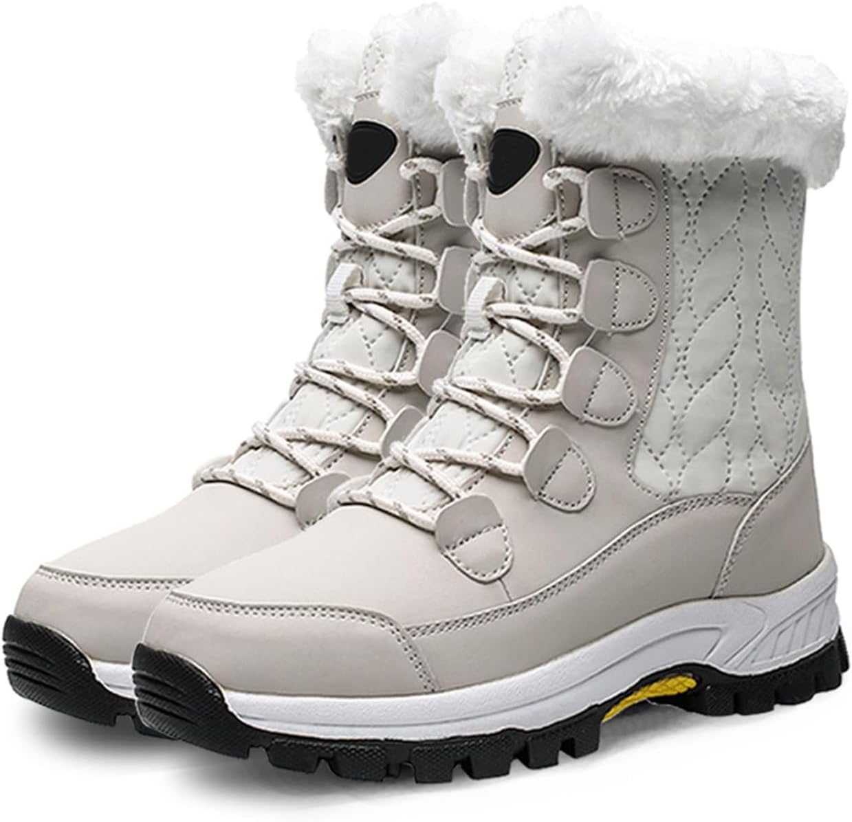 Женские зимние снегоступы Baxtayel с утепленным мехом, водонепроницаемые, противоскользящие, средней высоты, удобные ботильоны для походов и прогулок на открытом воздухе, бежевый
Женские зимние снегоступы Baxtayel с утепленным мехом, водонепроницаемые, противоскользящие, средней высоты, удобные ботильоны для походов и прогулок на открытом воздухе, бежевый