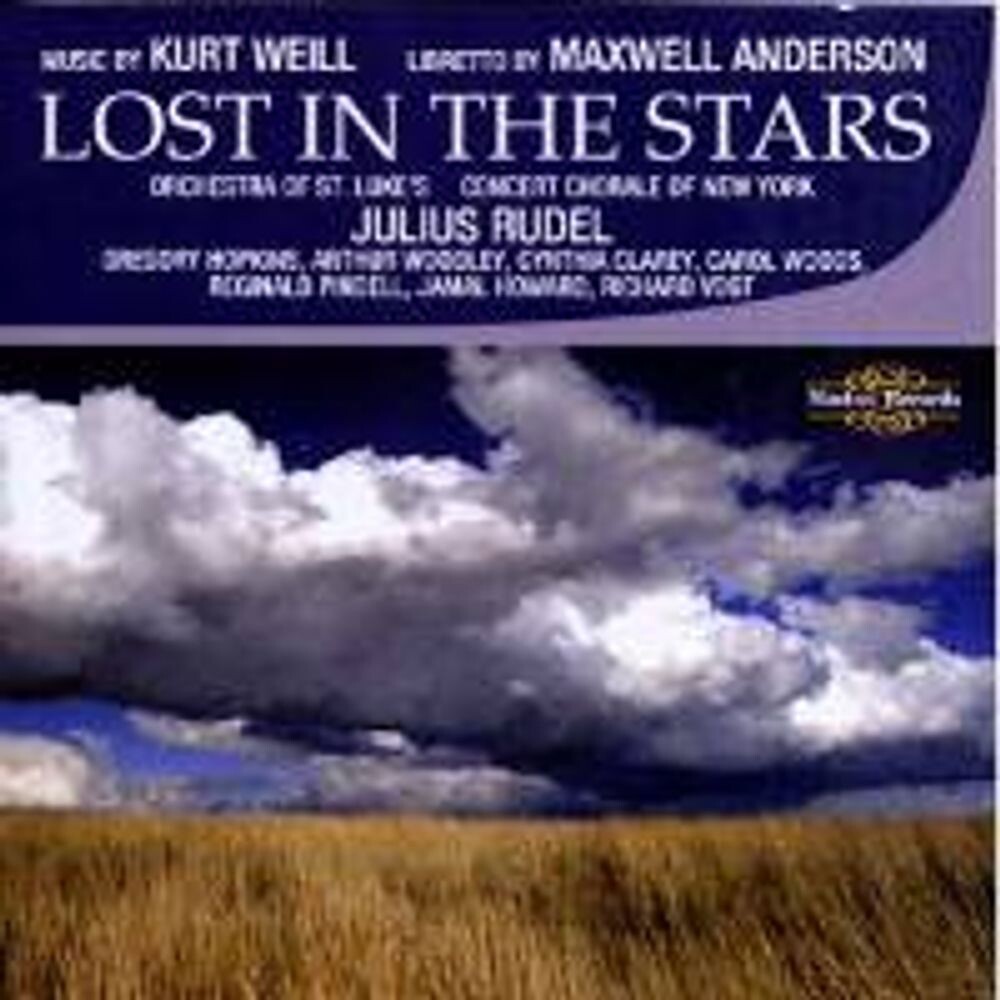 Диск CD Weill:Lost In The Stars - Kurt Weill
Диск CD Weill:Lost In The Stars - Kurt Weill