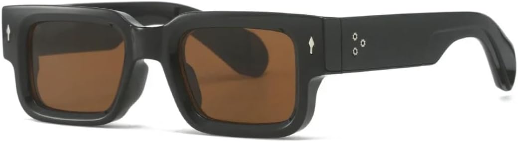 Солнцезащитные очки с защитой UV400 | Оправа в стиле панк с заклепками, цветные линзы | Для женщин и мужчин, для занятий спортом на открытом воздухе и вождения DSVIGF, Black Tea
Солнцезащитные очки с защитой UV400 | Оправа в стиле панк с заклепками, цветные линзы | Для женщин и мужчин, для занятий спортом на открытом воздухе и вождения DSVIGF, Black Tea