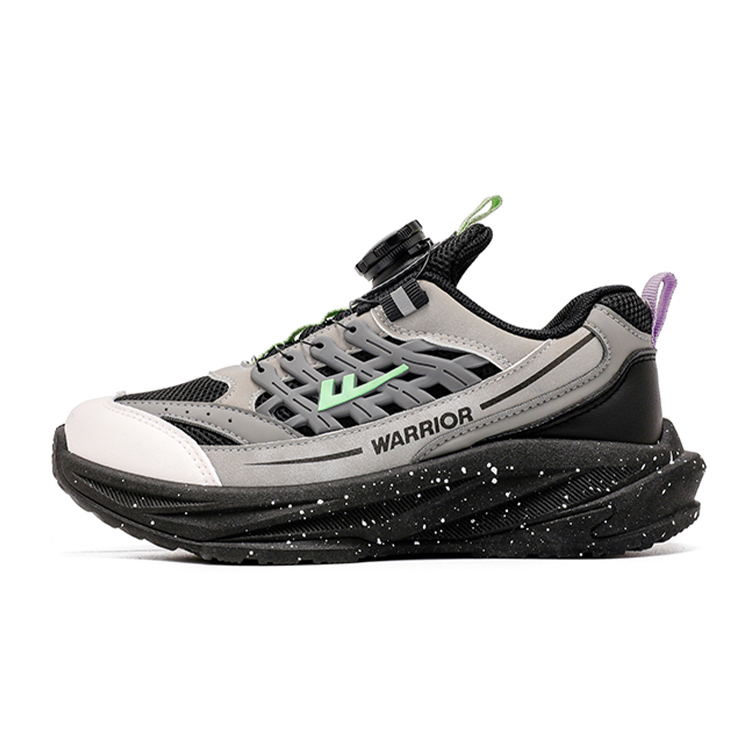 Детская обувь серии Rhythm, нескользящая, износостойкая, дышащая. WARRIOR, серый/бежевый/черный
Детская обувь серии Rhythm, нескользящая, износостойкая, дышащая. WARRIOR, серый/бежевый/черный