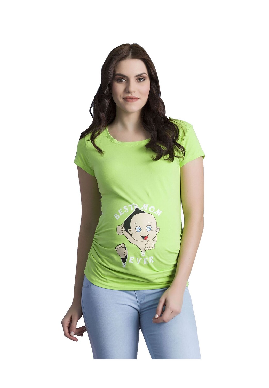 Рубашка для беременных Best Mom Ever с рисунком M.M.C., светло-зеленый
Рубашка для беременных Best Mom Ever с рисунком M.M.C., светло-зеленый