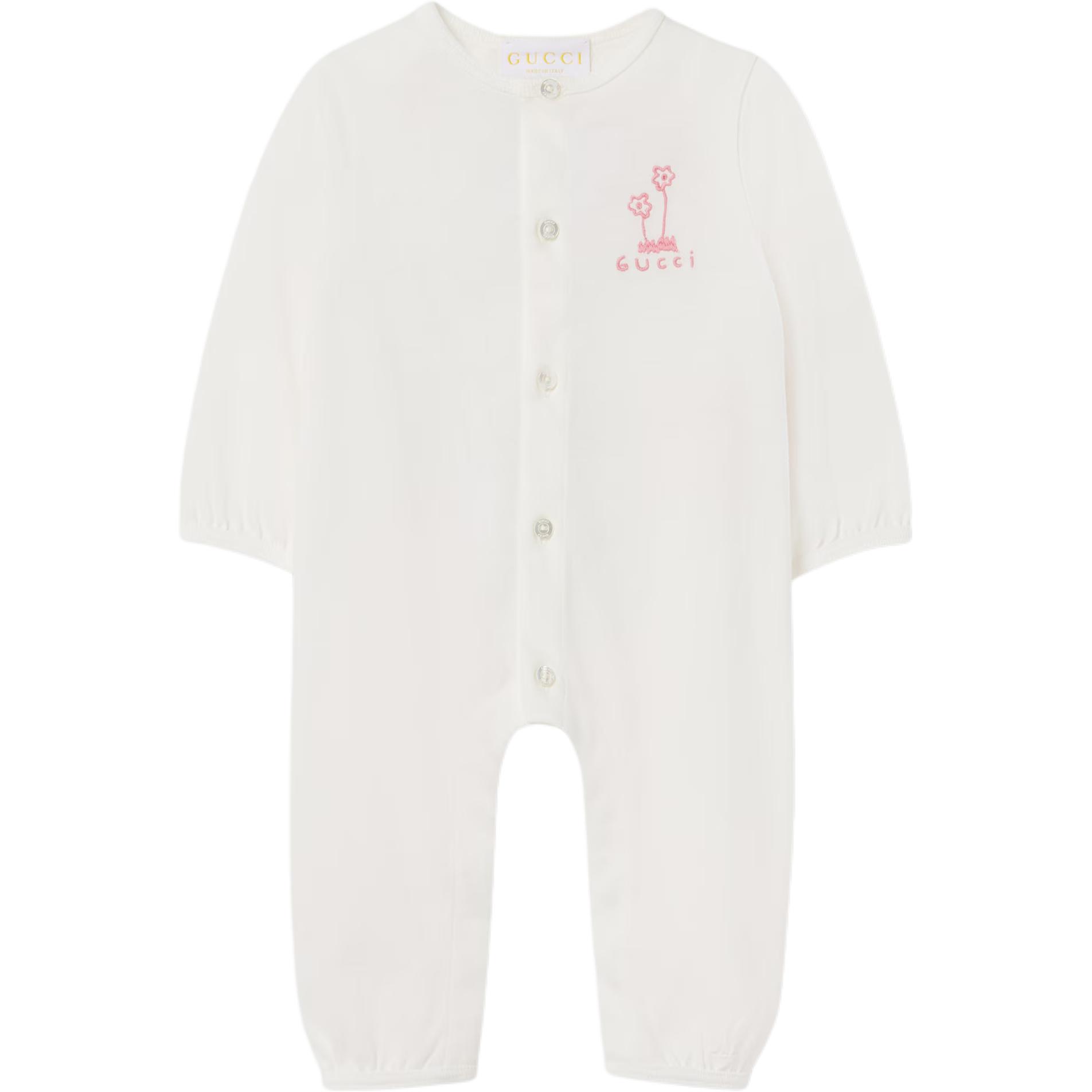 Комбинезон SS26 для младенцев и малышей GUCCI, белый
Комбинезон SS26 для младенцев и малышей GUCCI, белый