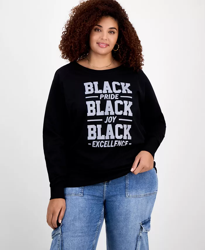 Модная черная футболка с длинным рукавом с принтом «Месяц истории» размера плюс Hybrid Apparel, черный
Модная черная футболка с длинным рукавом с принтом «Месяц истории» размера плюс Hybrid Apparel, черный