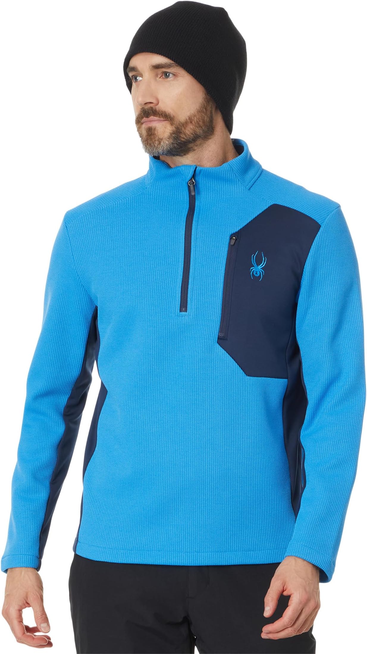 Толстовка Spyder Bandit 1/2 Zip, цвет Aether Blue
Толстовка Spyder Bandit 1/2 Zip, цвет Aether Blue