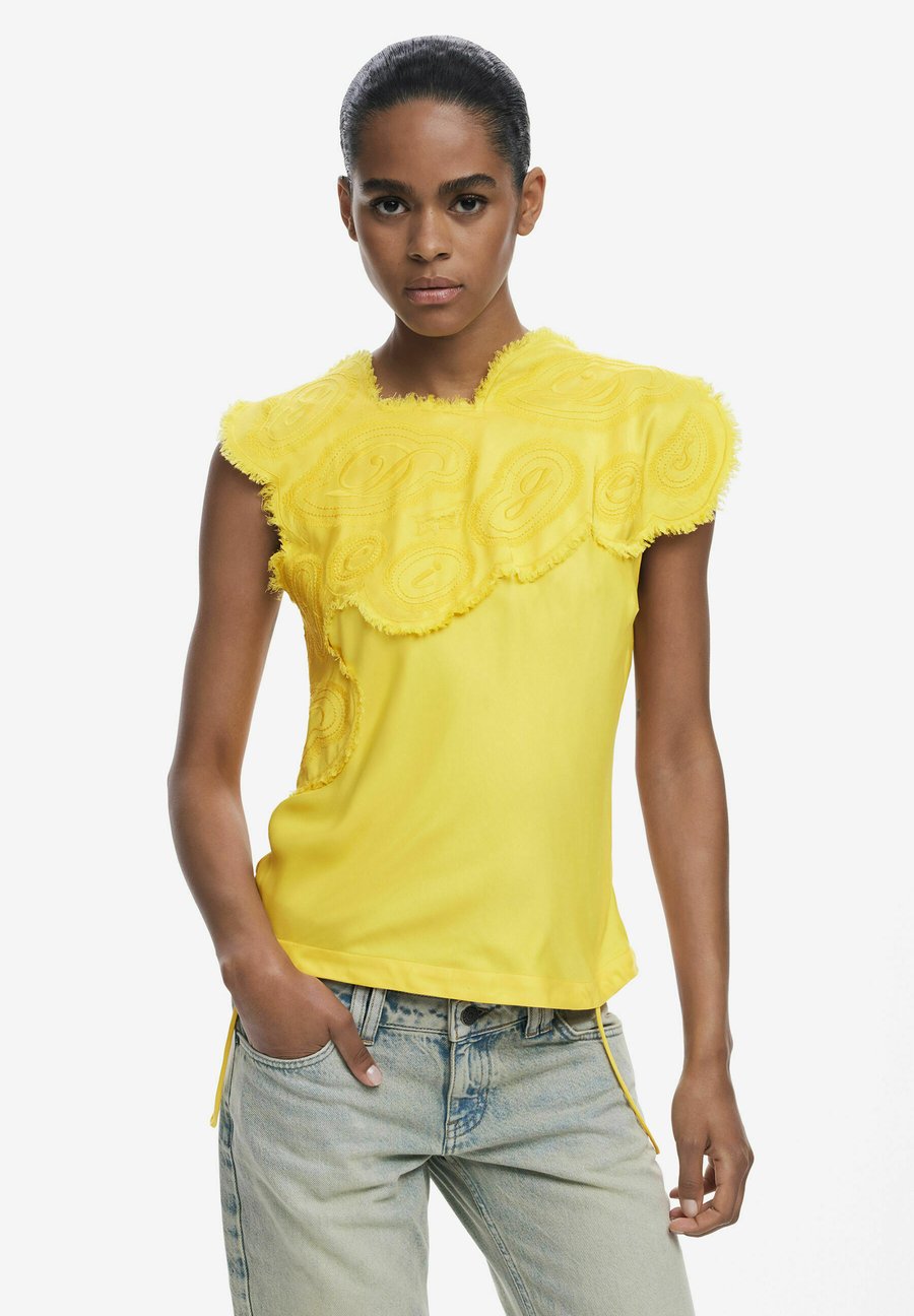 Блуза Desigual EMBROIDERED, Yellow
Блуза Desigual EMBROIDERED, Yellow