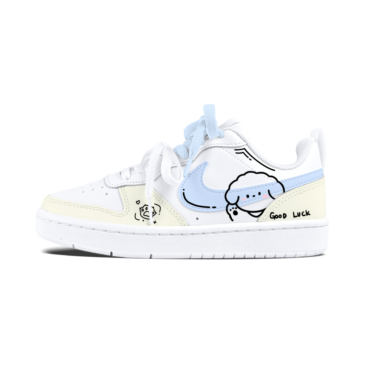 Обувь для скейтбординга Court Borough Beautiful Sheep с амортизацией, износостойкостью и противоскользящим покрытием, подходит для подростков Nike, белый
Обувь для скейтбординга Court Borough Beautiful Sheep с амортизацией, износостойкостью и противоскользящим покрытием, подходит для подростков Nike, белый