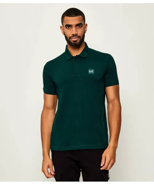 Футболка поло Slim fit Ea7, зеленый
Футболка поло Slim fit Ea7, зеленый