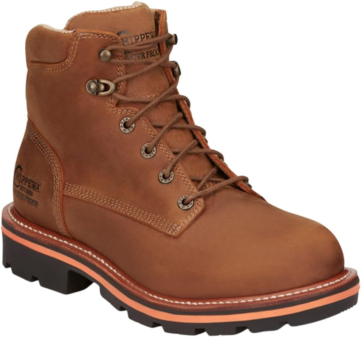 Мужские водонепроницаемые ботинки Chippewa Thunderstruck 6 с шнуровкой, круглый носок - Th1010, Lt Brown
Мужские водонепроницаемые ботинки Chippewa Thunderstruck 6 с шнуровкой, круглый носок - Th1010, Lt Brown