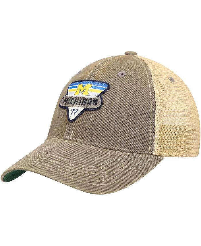 Мужская серая кепка Michigan Wolverines Legacy Point Old Favorite Trucker Snapback Legacy Athletic
Мужская серая кепка Michigan Wolverines Legacy Point Old Favorite Trucker Snapback Legacy Athletic