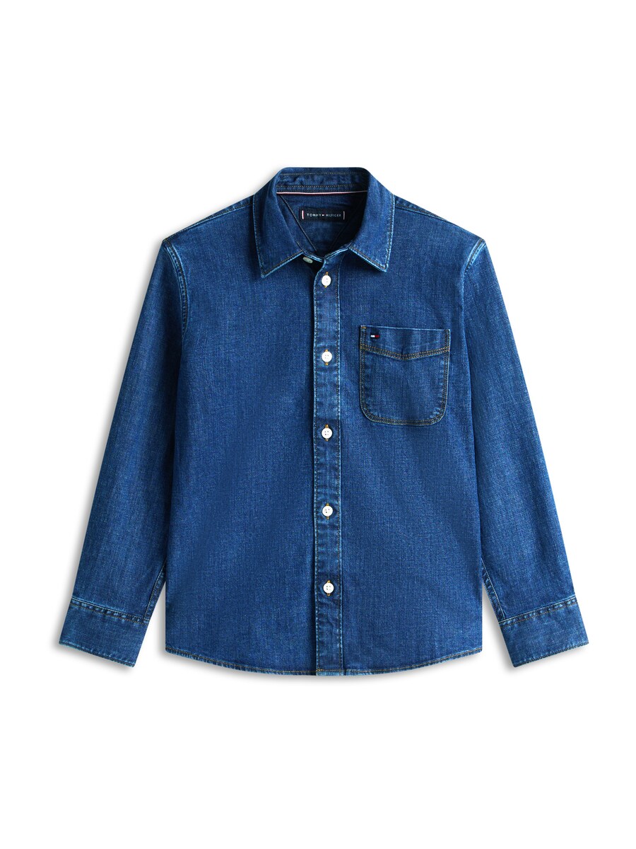 Рубашка на пуговицах классического кроя TOMMY HILFIGER, Blue Denim
Рубашка на пуговицах классического кроя TOMMY HILFIGER, Blue Denim