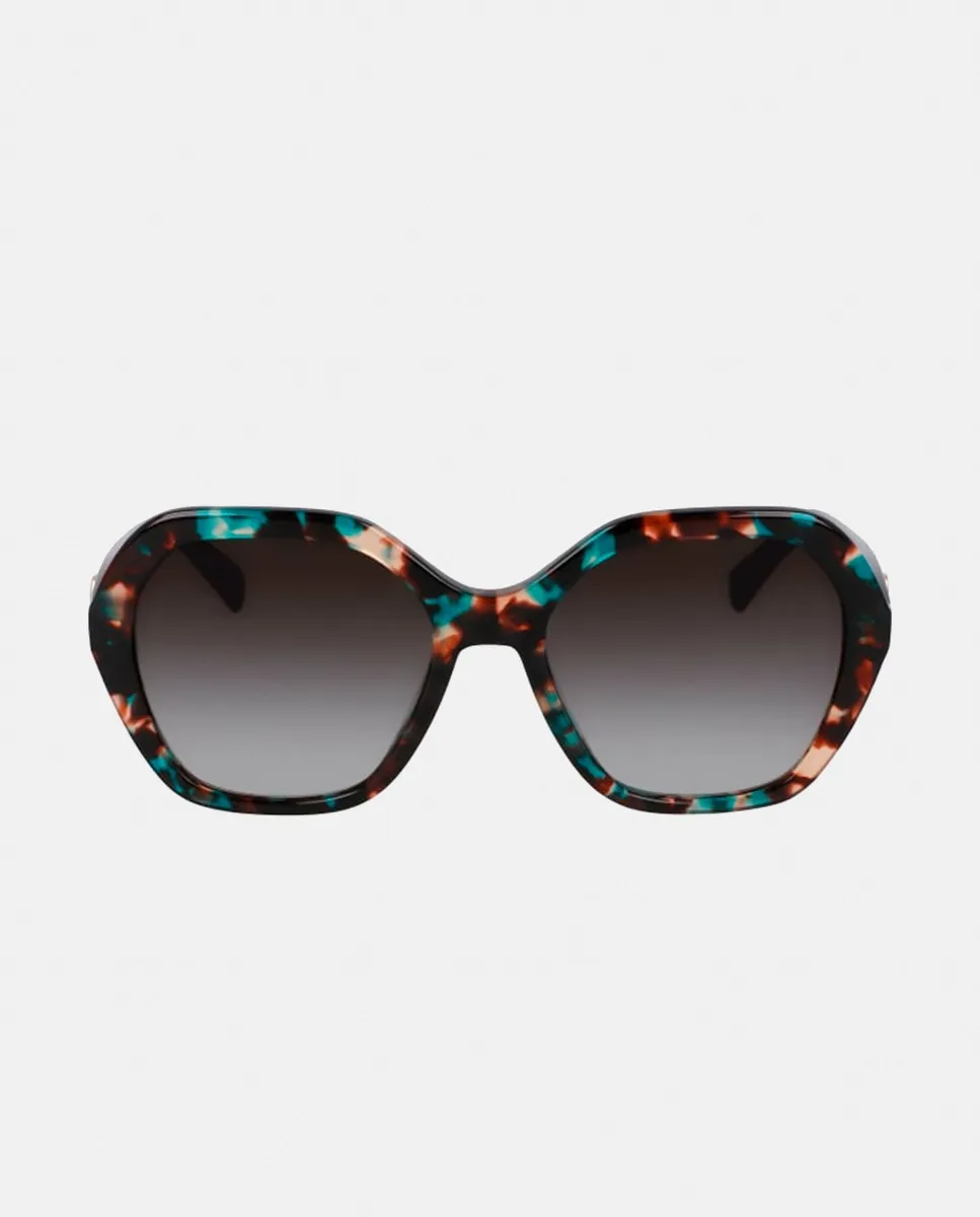 Женские круглые солнцезащитные очки из ацетата с градиентными линзами Longchamp, зеленый
Женские круглые солнцезащитные очки из ацетата с градиентными линзами Longchamp, зеленый