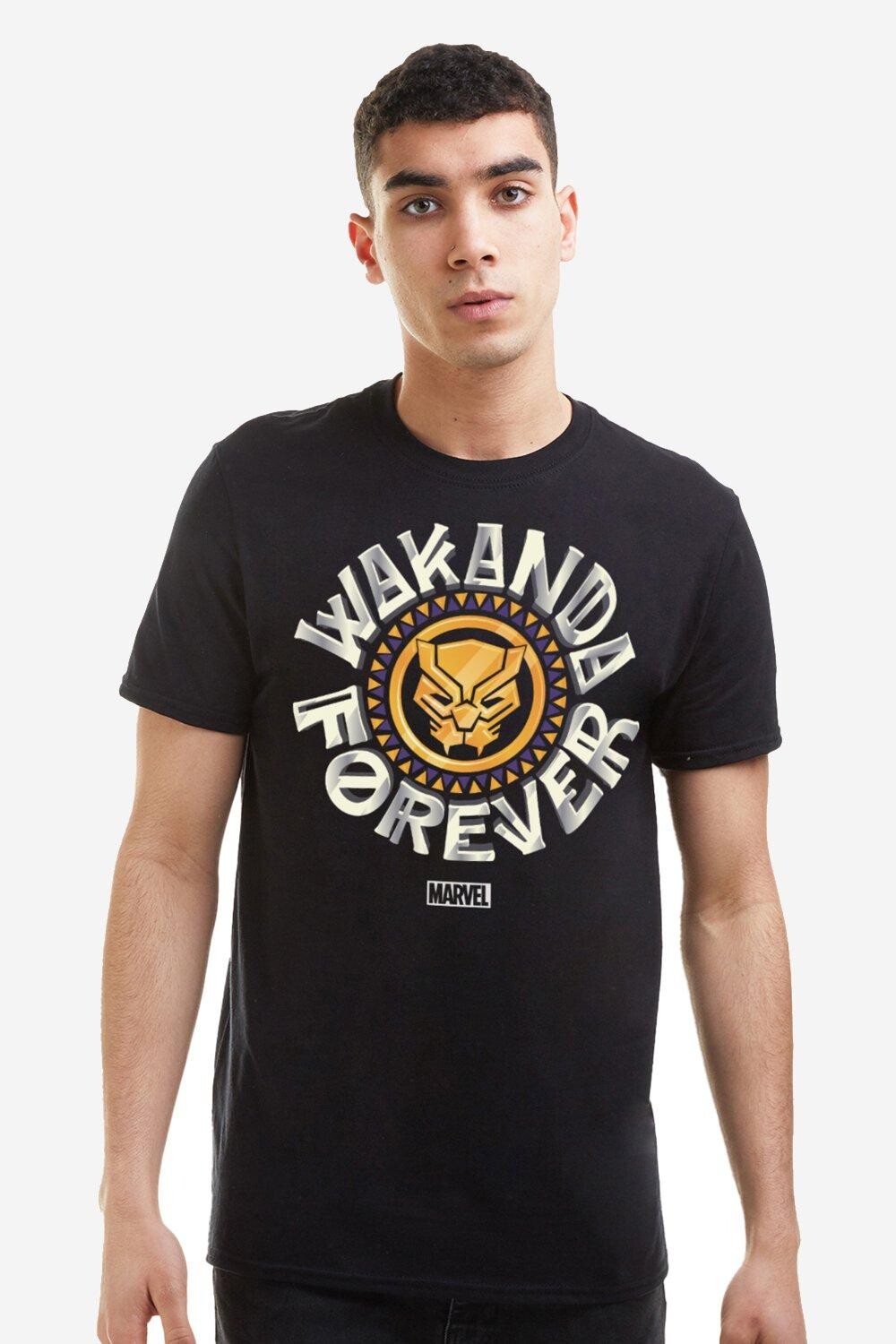 Футболка «Черная пантера Ваканда-стрит» Marvel, черный
Футболка «Черная пантера Ваканда-стрит» Marvel, черный