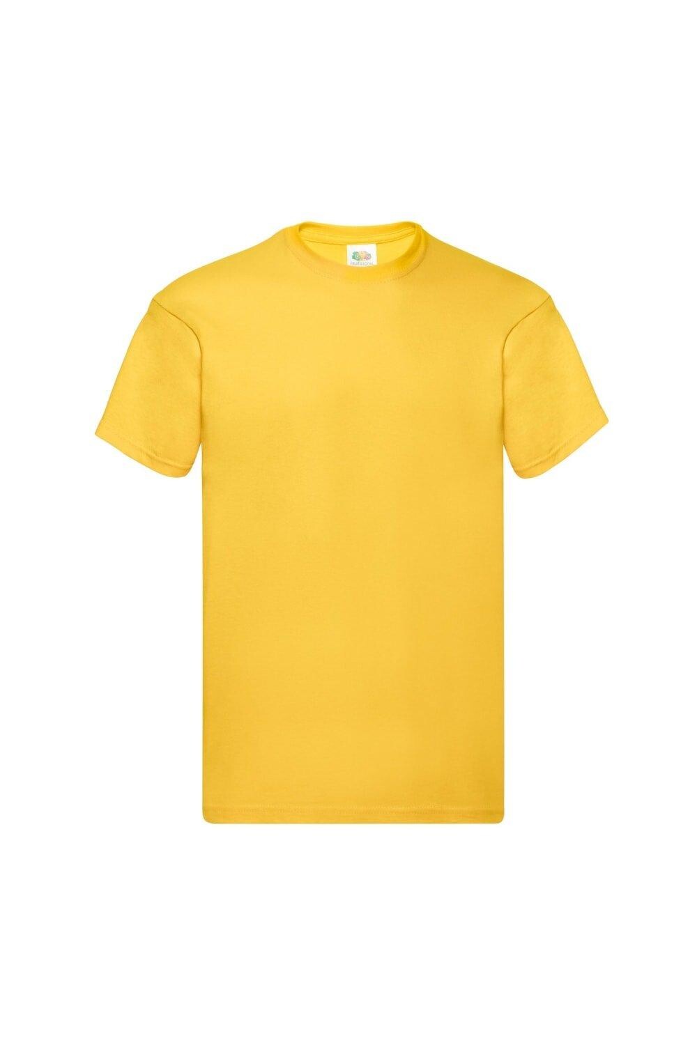 Оригинальная футболка Fruit of the Loom, желтый 
Оригинальная футболка Fruit of the Loom, желтый