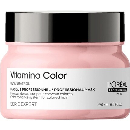 Маска для окрашенных волос с ресвератролом Serie Expert Vitamino Color 250мл, L'Oreal
Маска для окрашенных волос с ресвератролом Serie Expert Vitamino Color 250мл, L'Oreal