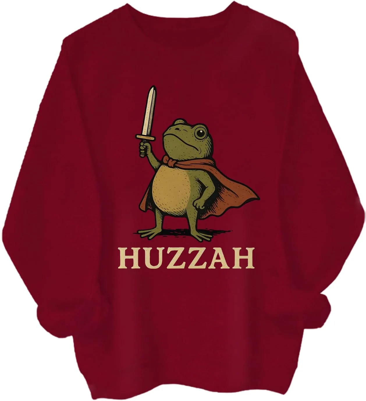 Толстовка Huzzah Frog with Sword
Толстовка Huzzah Frog with Sword