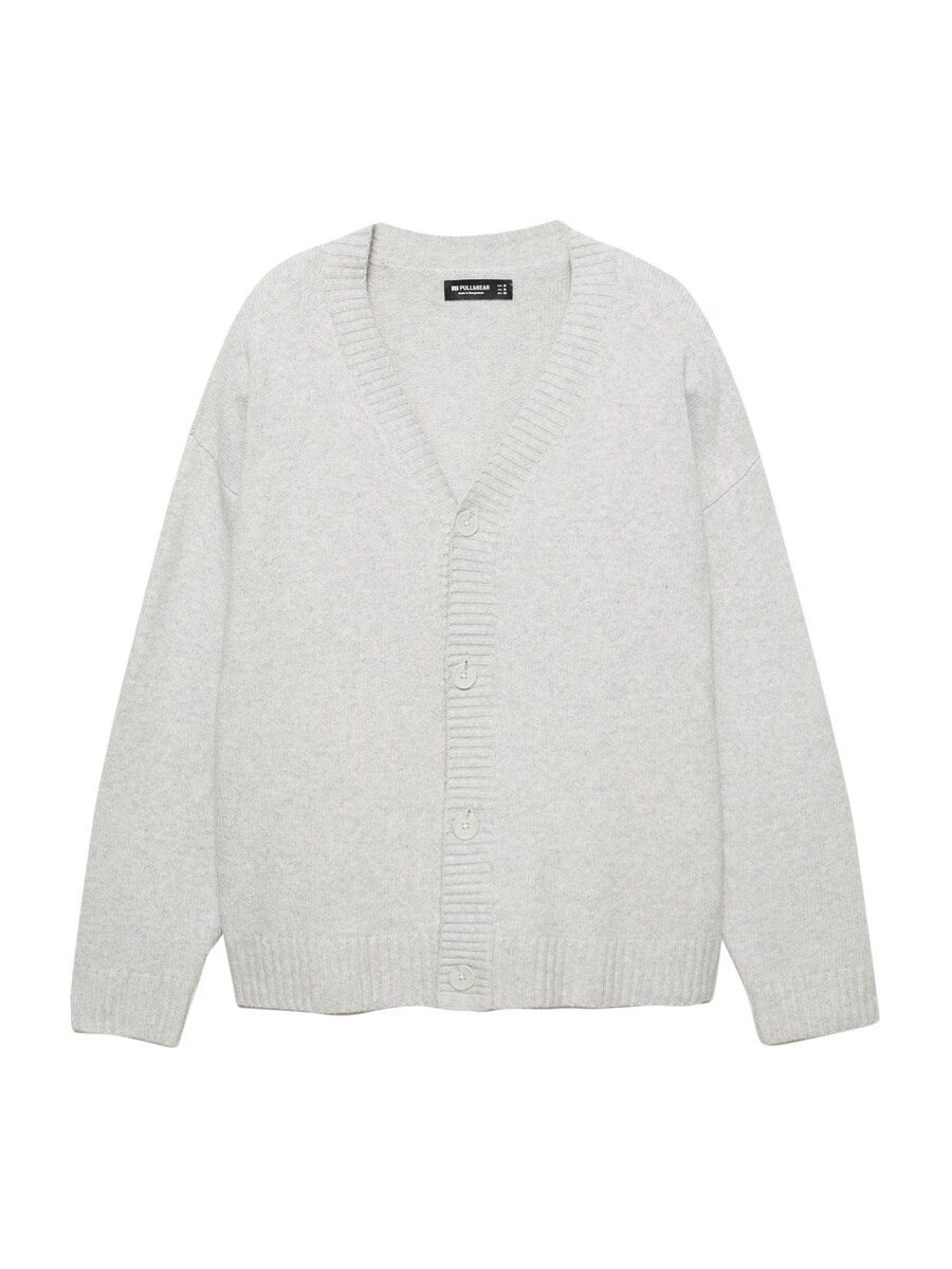 Вязаный кардиган Pull&Bear, светло-серый
Вязаный кардиган Pull&Bear, светло-серый