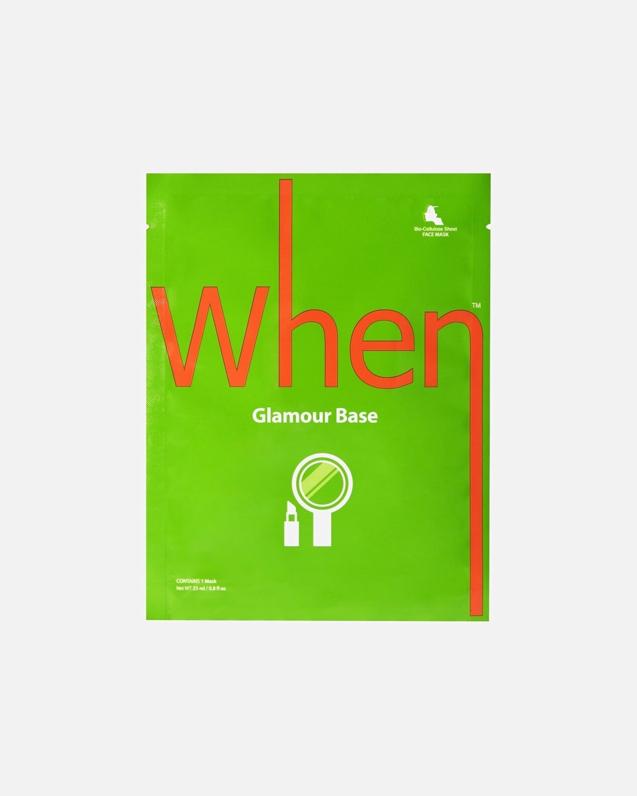 Тканевая маска для лица When, 1 шт 
Тканевая маска для лица When, 1 шт