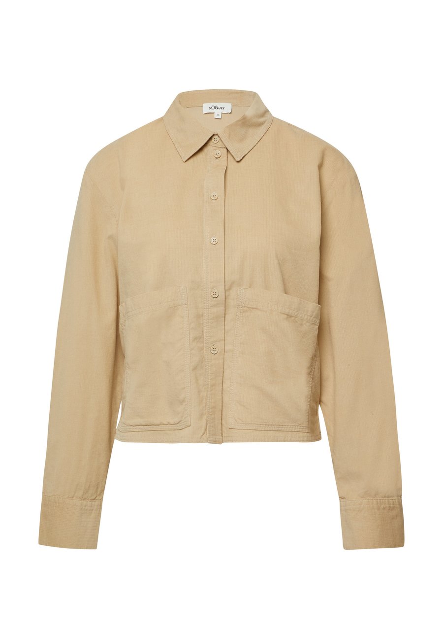 Блуза s.Oliver Button-down blouse, Sandstein/Beige
Блуза s.Oliver Button-down blouse, Sandstein/Beige