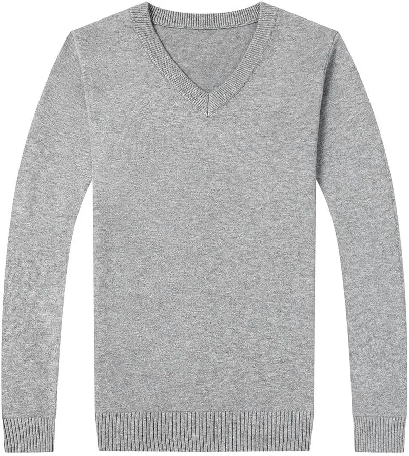 Мужской вязаный пуловер с V-образным вырезом GaoLeAve
Мужской вязаный пуловер с V-образным вырезом GaoLeAve