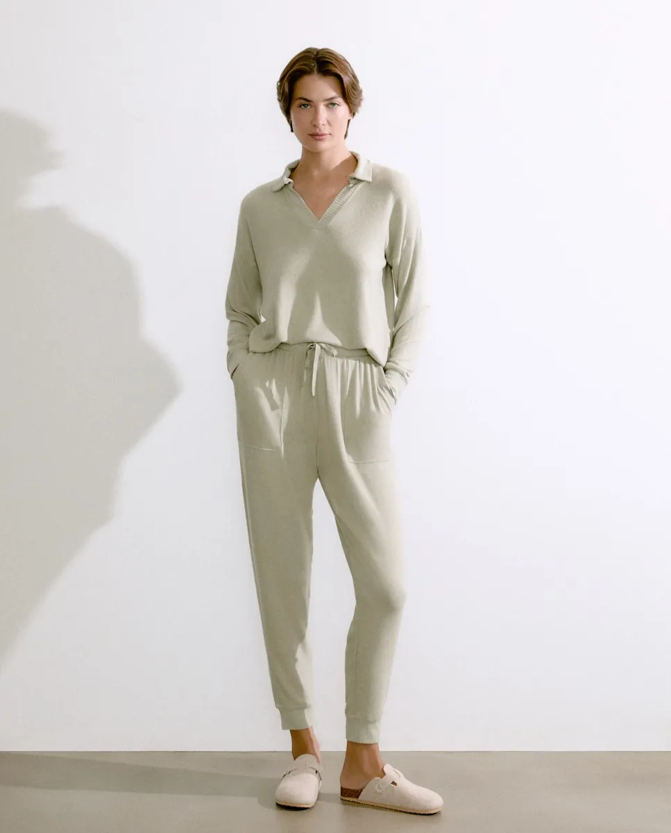 Женские брюки с манжетами Énfasis, светло-зеленый
Женские брюки с манжетами Énfasis, светло-зеленый