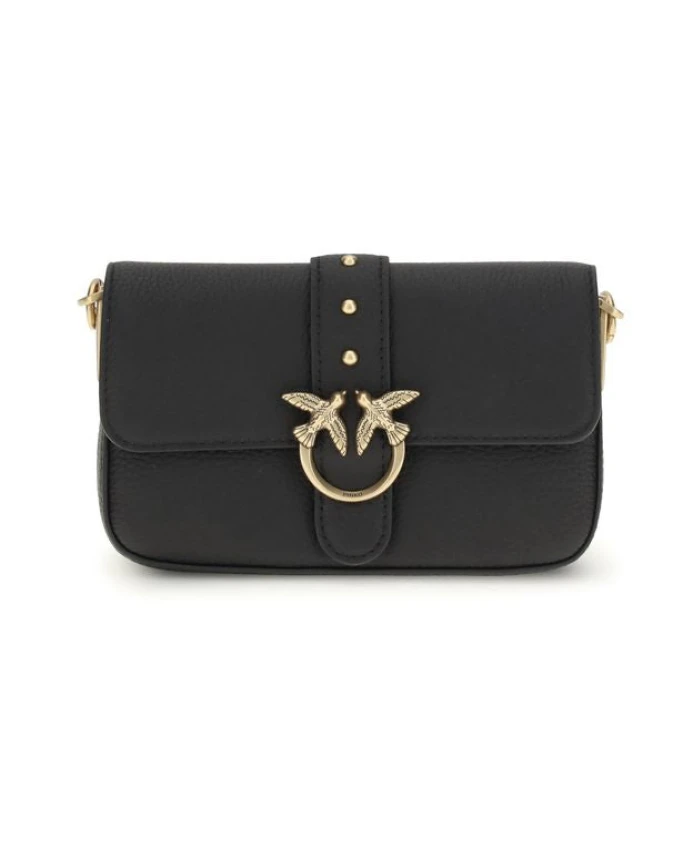 Сумка Love One с пряжкой в виде птичек-влюбленных Pinko, черный
Сумка Love One с пряжкой в виде птичек-влюбленных Pinko, черный