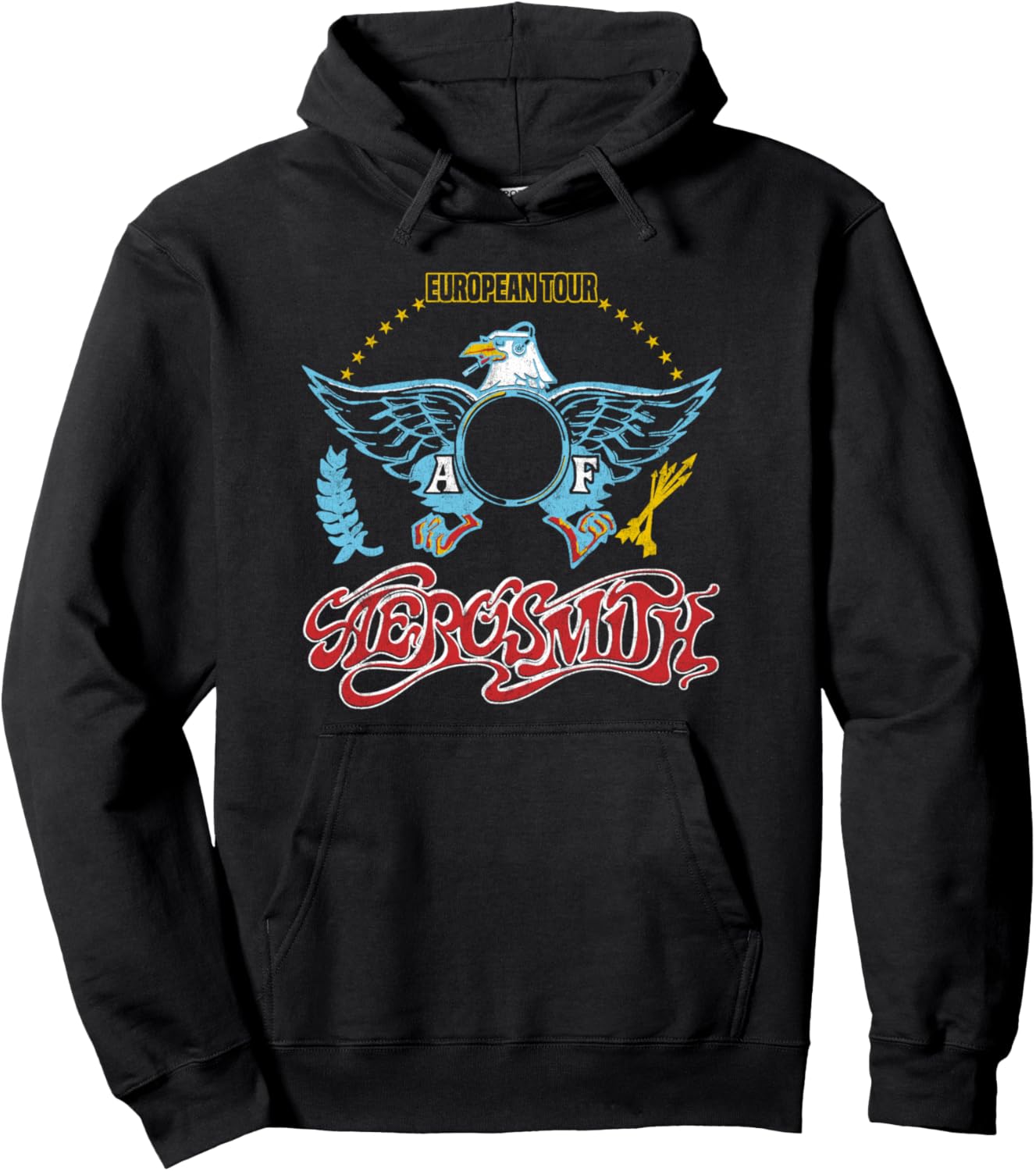 Худи Aerosmith - European Tour, черный
Худи Aerosmith - European Tour, черный