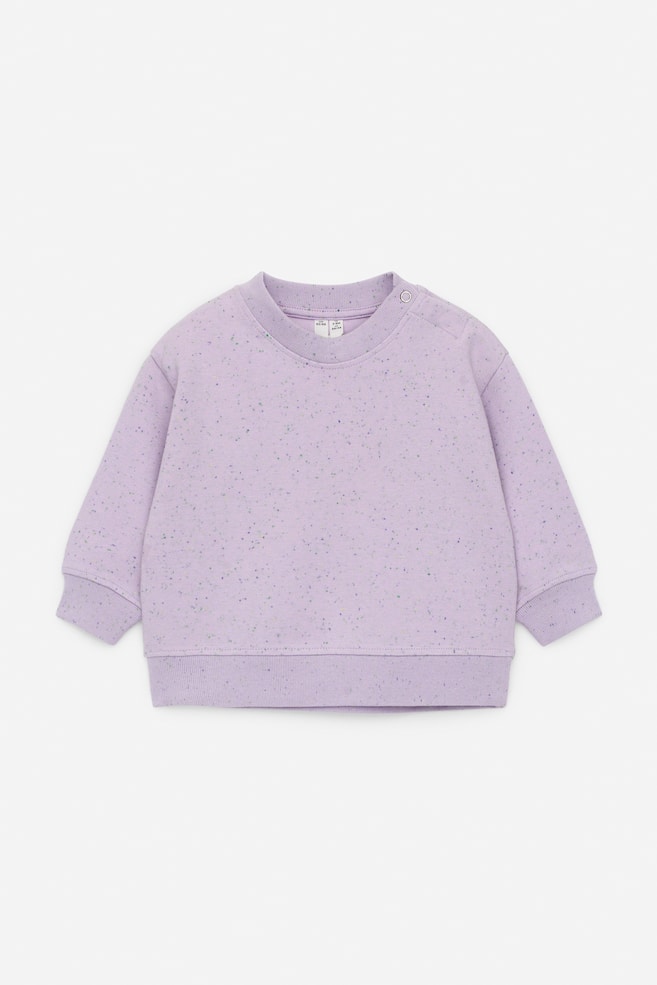 Толстовка из хлопковой смеси Arket, фиолетовый
Толстовка из хлопковой смеси Arket, фиолетовый