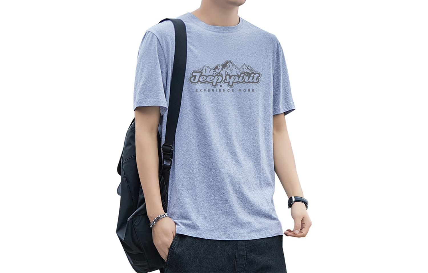 Футболка мужская JEEP SPIRIT, серый
Футболка мужская JEEP SPIRIT, серый