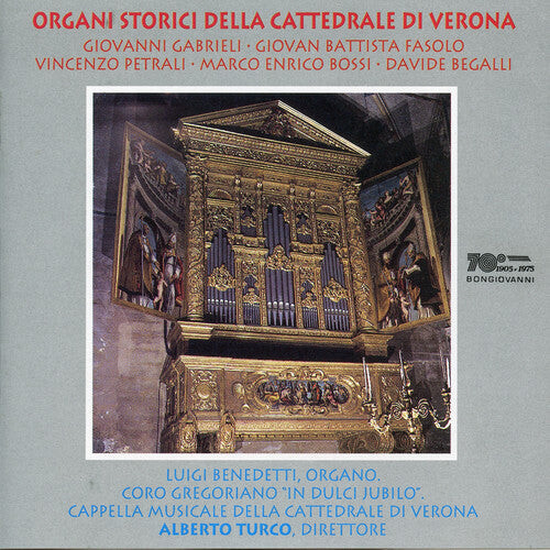 CD диск Gabrieli / Benedetti / Turco: Organi Storici Della Cattedrale DL Verona
CD диск Gabrieli / Benedetti / Turco: Organi Storici Della Cattedrale DL Verona