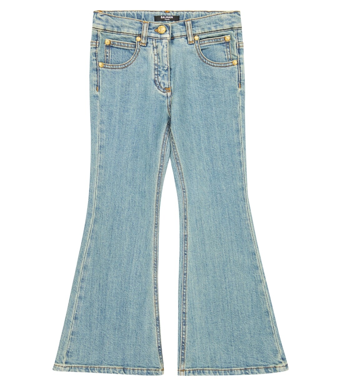 Расклешенные джинсы Balmain, синий
Расклешенные джинсы Balmain, синий
