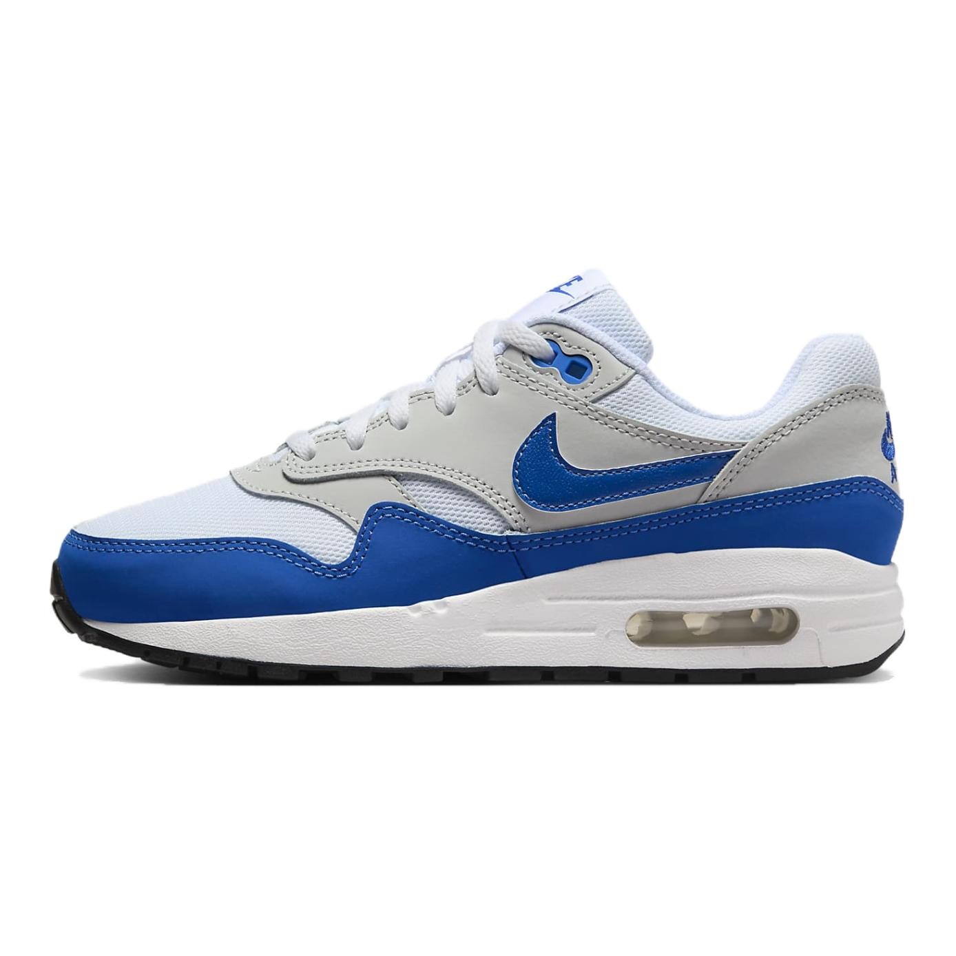 Детские кроссовки Nike Air Max 1 GS, White/Blue 
Детские кроссовки Nike Air Max 1 GS, White/Blue