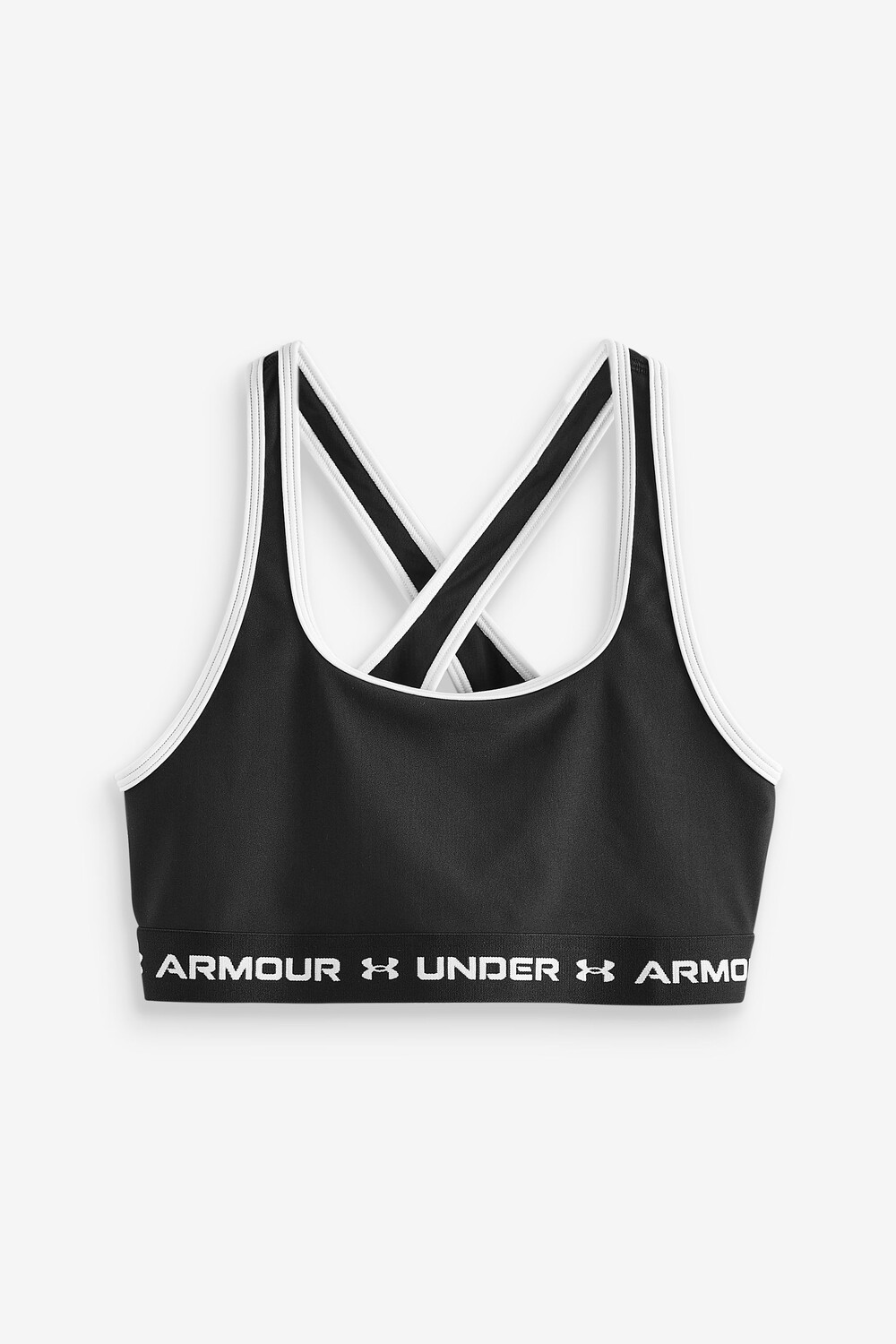 Бюстгальтер средней поддержки с перекрещенными бретелями сзади Under Armour, черный
Бюстгальтер средней поддержки с перекрещенными бретелями сзади Under Armour, черный