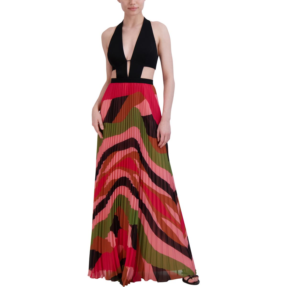 Женское длинное платье-макси с бретелью через шею BCBGMAXAZRIA, цвет black combo
Женское длинное платье-макси с бретелью через шею BCBGMAXAZRIA, цвет black combo