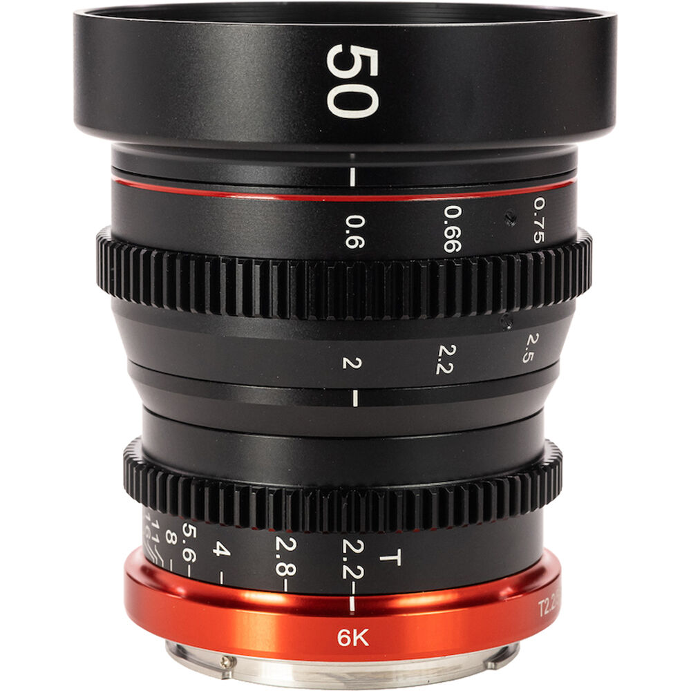 Кинообъектив Meike 50mm T2.2 Super35 с фиксированным фокусным расстоянием (Canon RF)
Кинообъектив Meike 50mm T2.2 Super35 с фиксированным фокусным расстоянием (Canon RF)