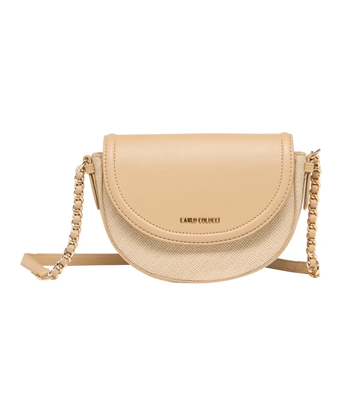 Стильная сумочка в стиле рафии Carlo Colucci, бежевый
Стильная сумочка в стиле рафии Carlo Colucci, бежевый