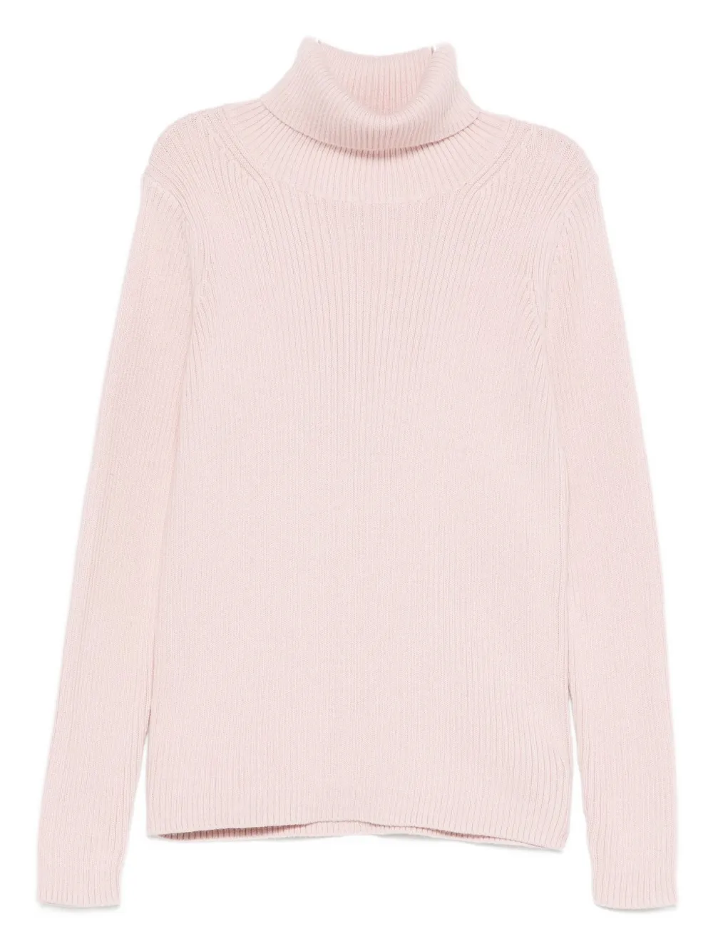 Свитер в рубчик с воротником-гольф Il Gufo, розовый
Свитер в рубчик с воротником-гольф Il Gufo, розовый