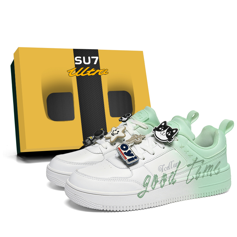 TCELLARS Амортизирующие износостойкие низкие скейтерские кроссовки с эффектом увеличения роста унисекс эксклюзивная коробка - белый и зеленый (с бесплатными шнурками)
TCELLARS Амортизирующие износостойкие низкие скейтерские кроссовки с эффектом увеличения роста унисекс эксклюзивная коробка - белый и зеленый (с бесплатными шнурками)